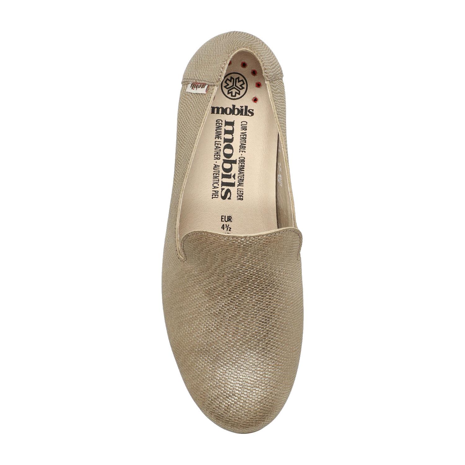 mocassins femme modèle Solea Or - Mephisto